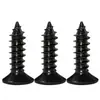 Tornillos Autorroscantes de Cabeza Plana Hexagonal Ennegrecidos Grado 8.8, Tornillos Autorroscantes Avellanados, Tornillos Autorroscantes de Cabeza Hexagonal M3M4M5/M6