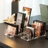 Caja de Almacenamiento de Paleta de Sombras Compartimento Escritorio Transparente Cosa Buena Estante de Almacenamiento Polvo Compacto para Maquillaje Cajón de Cosméticos Divisor Organización
