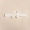 Nuevo y Lindo Headwear de Encaje para Bebés Coreano y Japonés Banda para el Cabello de Bebé Lazo Hecho a Mano Diadema para Bebé Venta al por Mayor