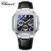 Chenxi Nuevo Reloj Multifuncional para Hombre Versátil Reloj Cuadrado Oculto Clásico Moda Luminoso Impermeable Exportación
