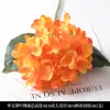 Flores Artificiales en Tema de Color Naranja y Naranja para Decoración de Boda, Arreglos de Pasillo, Arreglos Florales, Flores Falsas y Decoraciones de Piso
