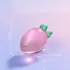 Simulación de paisaje en miniatura, bolsa sorpresa de frutas que brillan en la oscuridad, accesorios de decoración DIY con pegamento de crema temática de alimentos, figuras de resina para escritorio