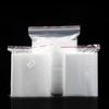 Saco Branco Transparente Personalizado com Logo Impresso Osso Saco para Material Medicinal Alta Transparência Saco com Selo de Etiqueta Plástico Auto-Selante Pe para Alimentos Selo