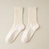 Calcetines para hombre y mujer fondo de toalla grueso otoño e invierno pila khmer antipilling absorbente de sudor transpirable moda juventud calcetines cálidos