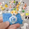 Bolsa Ciega de Animales en Miniatura Mini Tigre Conejo Muñeco Modelo Juguete Artículos Niños y Niñas Caja Ciega Regalo