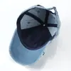 Versión coreana de gorra de béisbol de mezclilla lavada vintage con agujeros para mujer, primavera y otoño, comercio transfronterizo, sombrilla personalizada, gorra de pico de pato, hombre