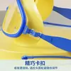 Gafas de Natación para Niños, Alta Definición, Antivaho, Impermeables, Gafas de Natación Profesionales de Marco Grande para Niños y Niñas, Equipo Especial de Gorro de Natación para Buceo