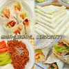 Rolinhos Primavera de inhame, Panquecas de Cozimento Rápido, Panquecas Finas de Café da Manhã, Rolinhos de Frango, Rolinhos Primavera de Henan, Puro 14cm