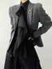 Terno Retrô Americano de Alta Qualidade Estilo Yamamoto Slim Masculino Estilo Neutro de Alta Qualidade Nicho Versátil Jaqueta de Terno