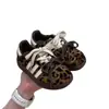 Zapatillas Dexun con Estampado de Leopardo para Niñas, Nuevas Retro A-Gan para Niños Mayores, Zapatos Deportivos Casuales para Niños, Primavera y Otoño 2026