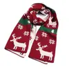 Regalo de Navidad Bufanda de Lana Tejida Estilo Japonés para Mujer Otoño e Invierno Versión Coreana Larga Gruesa Versátil Bufanda Regalo de Moda para Novia