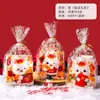 Bolsa Pequena de Bolo Fofa Bolsa de Presente de Aniversário Infantil Saco de Embalagem Transparente para Presente de Doces Biscoitos Lanches