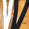 Banda Elástica con Rosca de 1 cm Banda Elástica de Nylon Spandex Tira para Cuello Artesanía con Impresión de Logo Accesorios