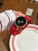 18_20_22mm Fivela Magnética em Forma de Coração Pulseira de Relógio Tecida Adequada para HUAWEI Watch watchGT7/6/5/4