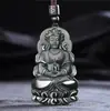 Jade Hetian de Xinjiang Zafiro Verde Torre Primera Calidad Material Fino Cuatro Brazos Guanyin Colgante de Paisaje para Hombres y Mujeres Colgante de Jade