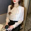 Blusa de lantejoulas estilo francês de alta qualidade para mulheres, nova coleção de primavera 2025, top de chiffon lindamente único e moderno