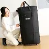 Bolsa de Equipaje Plegable Universal con Ruedas Extendida 158 Bolsa de Envío Aéreo Capacidad Súper Grande Estudio en el Extranjero Mudanza Bolsa de Viaje