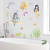 Novo LD74015 mundo subaquático Sereia Princesa Dolphin jardim de infância jardim de infância adesivo de parede decoração