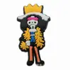 Charms para Sapato One Piece Fivela de Sapato Acessórios DIY para Tamanco Fivela Decorativa de Sapato de Borracha Macia Pvc Charms para Sapato Tamanco