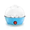 Vaporizador de Ovos Multifuncional Transfronteiriço com Desligamento Automático, Mini Cozedor de Ovos Pequeno Doméstico, Máquina de Cozinhar Ovos para Café da Manhã, Camada Dupla
