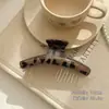 Pinza para el Cabello con Estampado de Leopardo Transfronteriza Europea y Americana para Mujer, Pasador de Gama Alta para Recogidos en la Parte Trasera de la Cabeza, Nuevo y Sencillo Accesorio para el Cabello