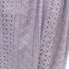 En stock Suministro Explosivo Soluble en Agua Jacquard Tejido Agujero Hueco Moda Vestido Camisa Base Tela Primavera y Verano