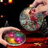FGTYU014 Posavasos Acrílico Luminoso Navideño Transfronterizo Posavasos con Luz LED para Fiesta Navideña Decoración de Bar