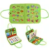 Bolsa de ropa Montessori transfronteriza materiales didácticos tablero de actividades almacenamiento juguetes educativos para niños juguetes de entrenamiento para educación infantil temprana