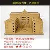 Casa de Cartón Hecha a Mano para Niños DIY Creación Ecológica de Cartón Cabaña Modelo de Ensamblaje de Caja de Papel Paquete de Materiales de Casa de Papel para Jardín de Infancia