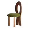 Mesa y Sillas de Comedor Populares Estilo Mid-Century Alemán 2026, Sillas de Comedor Francesas Retro de Madera Maciza, Alto Diseño para el Hogar Estilo Japonés