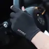 Guantes Deportivos de Ciclismo Fitness para Hombres y Mujeres de Seda de Hielo de Medio Dedo Adecuados para Conducir sin Dedos Protección Solar Cómodos de Alta Elasticidad