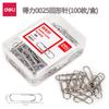 Clip para papel Deli, clip para papel, clip para papel, alfiler para arreglos de oficina, alfiler para papel de prueba para estudiantes, clip para papel de color fijo, alfiler para papel, clip para papel