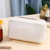 Bolsa de Cosméticos Quadrada de Alto Valor Estético Grande Capacidade Bolsa de Armazenamento de Cosméticos Doméstica de Viagem Portátil à Prova d'Água Bolsa de Lavar