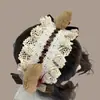 Diadema Estilo Blancanieves Lolita, Collar con Lazo, Lindos Accesorios para el Cabello, Tocado Lolita, Accesorios para Chicas Estilo Japonés
