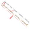 Accesorios para joyería hechos a mano DIY cadena cadena de combinación versátil cadena de ajuste con hebilla de langosta de doble cabeza cadena de cuerda de cuero cadena de extensión