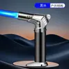 Mechero Antorcha de Soldadura Directa de Chorro Azul Nuevo Modelo Transfronterizo, Encendedor de Cocina Antiviento de Llama Azul, Antorcha de Spray para Acampar al Aire Libre Barbacoa Pistola de Soldadura