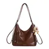 Bolso de Hombro Grande de Moda Minimalista de Alta Gama Transfronterizo Bolso de Viaje Mochila Retro de Moda Bolso Tote Versátil