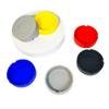 Ashtray Redondo de Silicone Resistente a Altas Temperaturas Anti-Queda para Cyber Café Mais Vendido Ashtray de Silicone Retardante de Chama Ecológico Selecionado em Cor Pura
