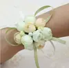 Suministros de Boda Flores de Muñeca para Novia Flores Artificiales Coreanas para Mano de Boda Decoraciones de Muñeca de Tela para Dama de Honor y Hermanas