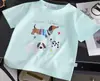 Camiseta de Manga Corta de Verano para Niños con Dibujos 2026 Bebé Cuello Redondo una Camiseta Superior de Algodón Puro Estilo Coreano Niños y Niñas Camiseta Básica Venta al por Mayor