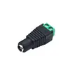 Adaptador Conversor Macho para Fêmea de Fonte de Alimentação DC 5.5X2.1mm Tomada Fêmea Plug DC Terminal Conector 2.5mm