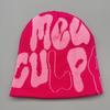 Em estoque Amazon Europa e América venda quente MEA CULPA gorro oco gorro gorro de malha fábrica atacado