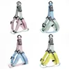 Arnés Ajustable para Perros Estilo Chaleco con Correa para Perros Grandes, Medianos y Pequeños, Correa Retráctil de Verano para Pasear Perros