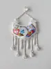 Joyería Miao de Plata Hecha a Mano para Mujeres, Joyería Bordada de Estilo Étnico, Nuevos Diseños de Bordado
