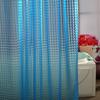 Cortina divisoria transfronteriza Cortina de ducha EVA Baño Impermeable Antimoho Engrosada Cortina de ducha Transparente Azul Ojo de gato 3D Cortina de ducha EVA
