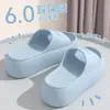 Pantuflas de Suela Gruesa para Mujer, Modelo Nuevo de Verano 2025 para Personas Petitas, Adecuadas para Usar al Aire Libre, en Casa, Playa, Sandalias de Eva que Aumentan la Altura