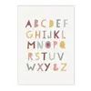 Nubes Escandinavas Arcoíris Pintura en Lienzo Arte Pintura Números Letras Sol Póster Pintura para Niños Decoración Habitación Infantil Núcleo de Pintura