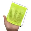 Bolsa de rede com cordão, bolsa de malha com cordão, bolsa de malha com cordão para sanduíche, bolsa de malha com cordão anti-queda para fone de ouvido atacado