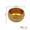 Maestro Recomienda "Cuenco del Tesoro del Sapo Dorado" con Tapa, Adorno de Cobre para Escritorio Uso Doméstico para Atraer Riqueza y Decoración de Apertura