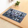Venta Caliente Transfronteriza Serie de Halloween Tapa de Alcantarilla Payaso 3D Thriller Cara Grimace Alfombrilla Antideslizante Felpudo de Puerta de Baño Oferta de Fábrica